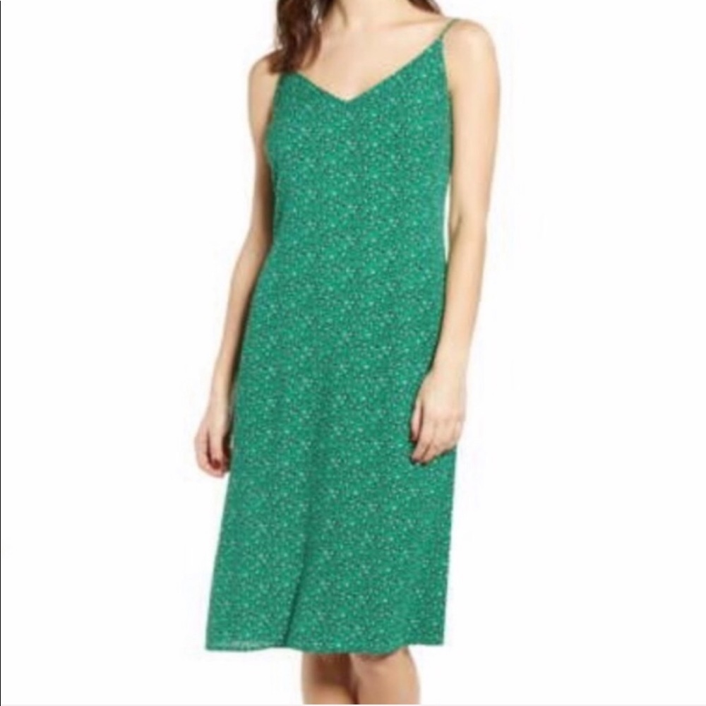 One Clothing Leopard  Knee Length Slipdress Medium